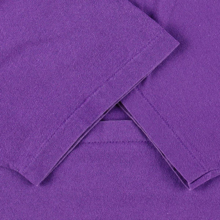 80s-90'S Fun Tees Printed T-Shirt, Made in USA, Men's Size L (Equivalent), Vintage cotton purple type Vintage Second Hand