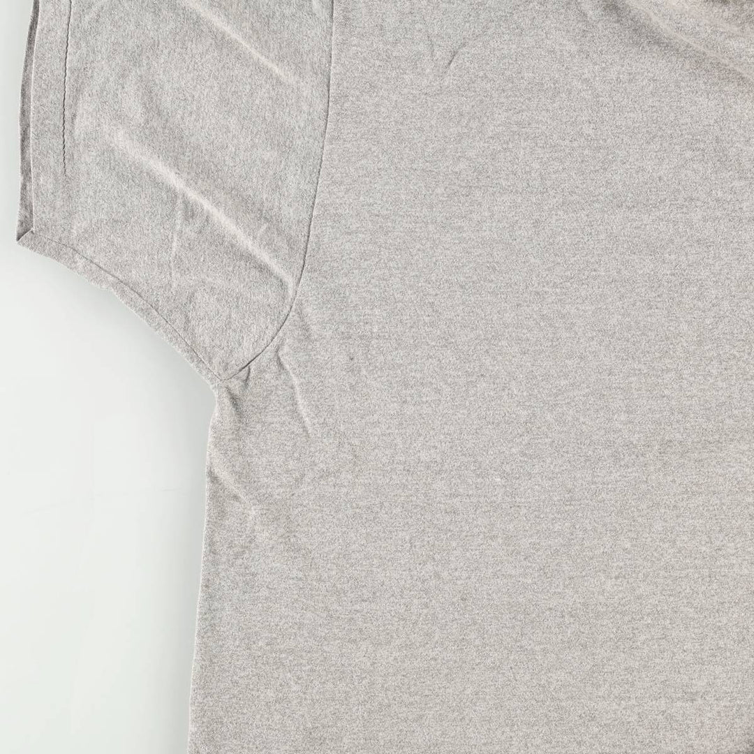 Printed T-shirt, Men's Size M (approx.), Vintage unclear gray type Vintage Second Hand