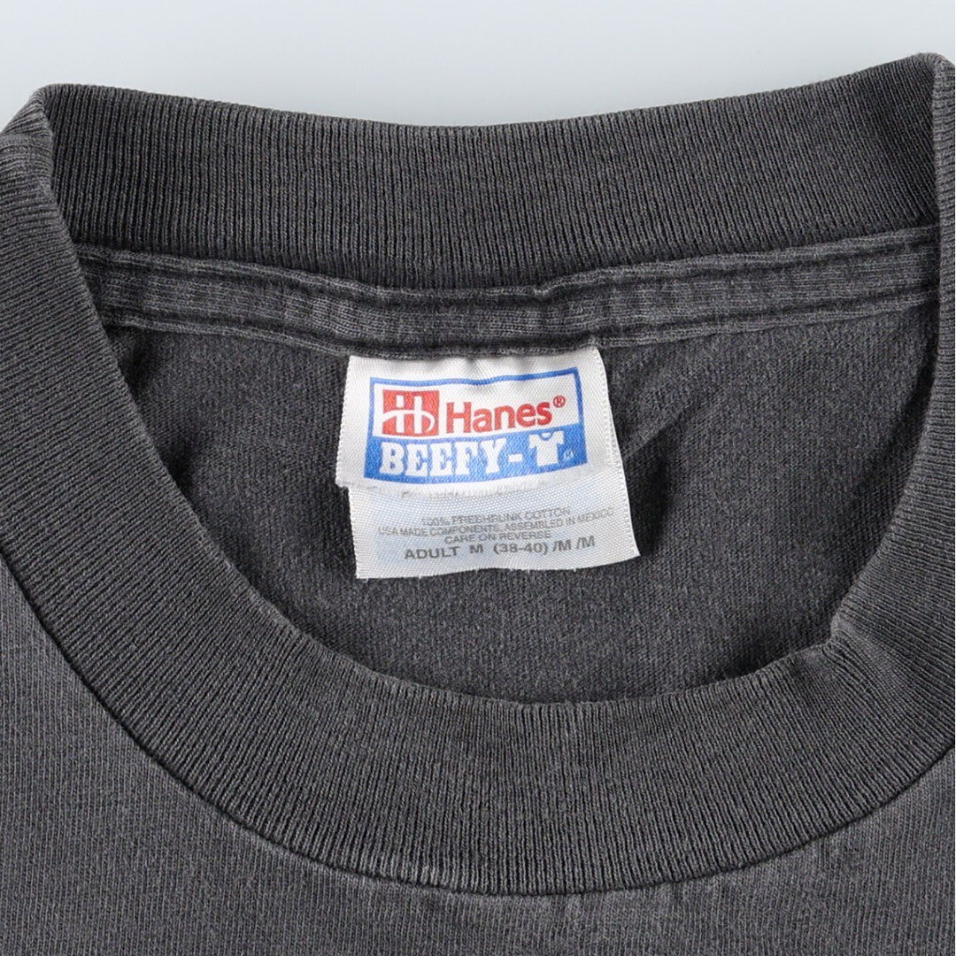 1980'S Hanes TALL SHIPS TOUR VOYAGES OF REDISCOVERY Print T-Shirt, Men's Size M (approx.), Vintage cotton Charcoal Vintage Second Hand