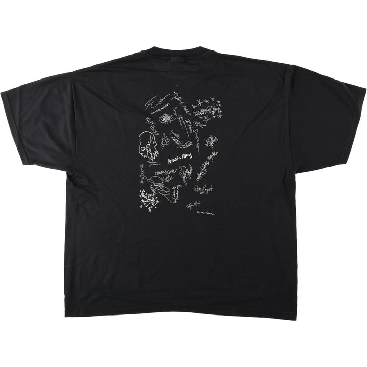 00'S Hanes HEAVYWEIGHT 50 cotton black type Vintage Second Hand