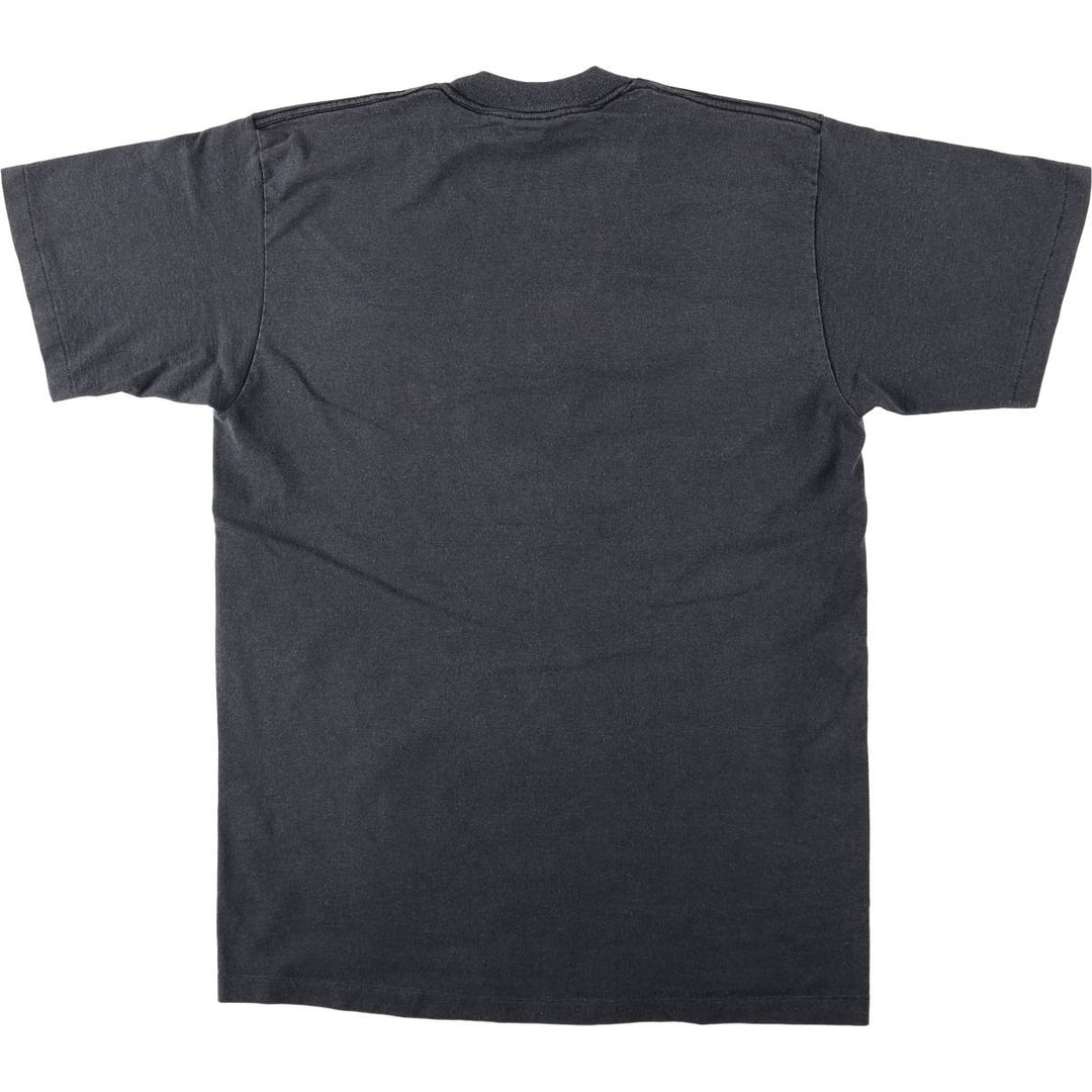 90'S ONEITA Printed T-shirt Made in USA Men's XL Vintage cotton black type Vintage Second Hand