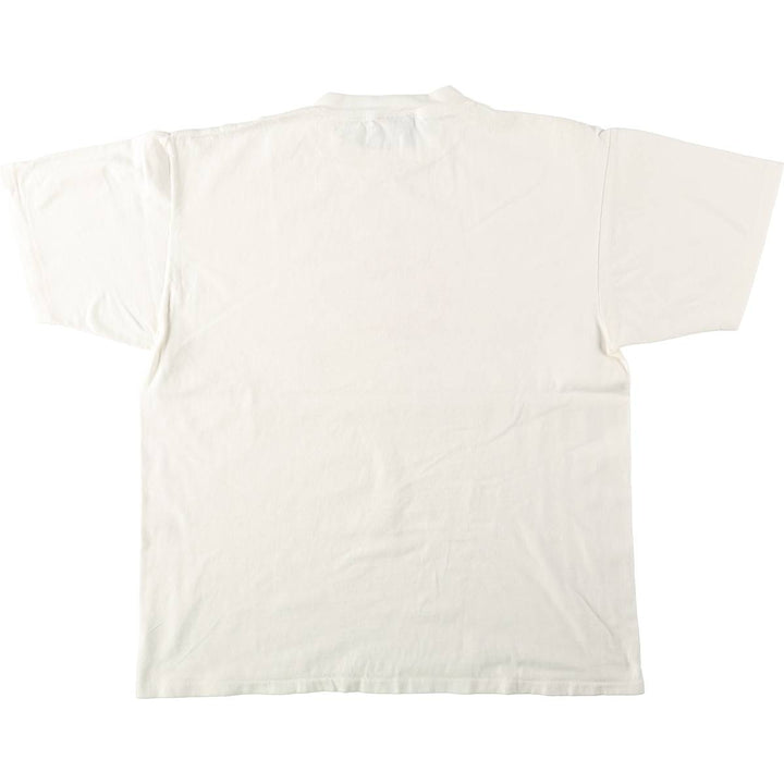 90'S ONEITA PRIMAVERA Print T-Shirt, Men's XL equivalent, Vintage cotton white type Vintage Second Hand