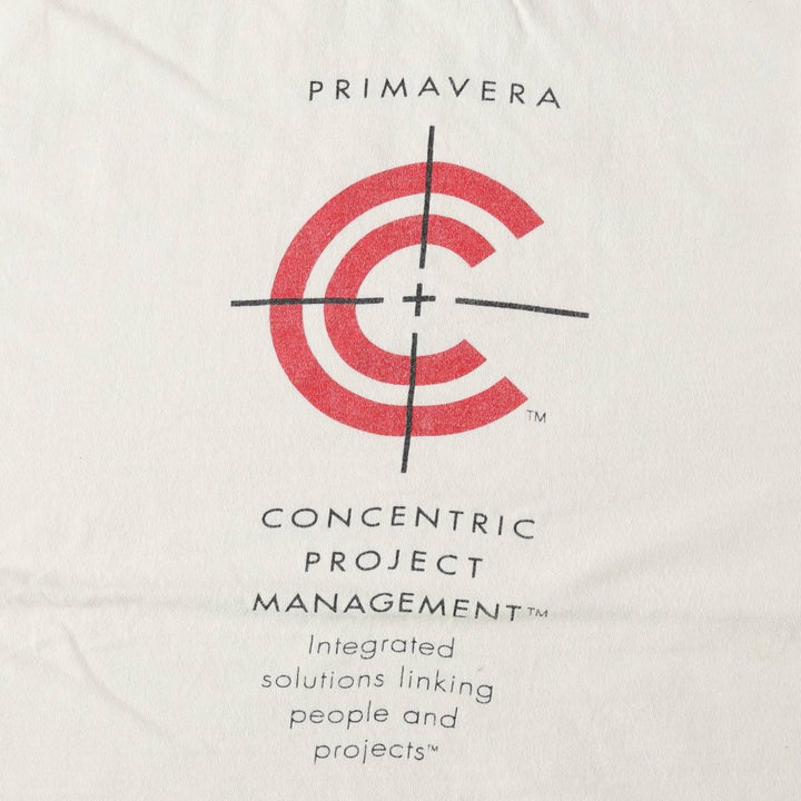 90'S ONEITA PRIMAVERA Print T-Shirt, Men's XL equivalent, Vintage cotton white type Vintage Second Hand