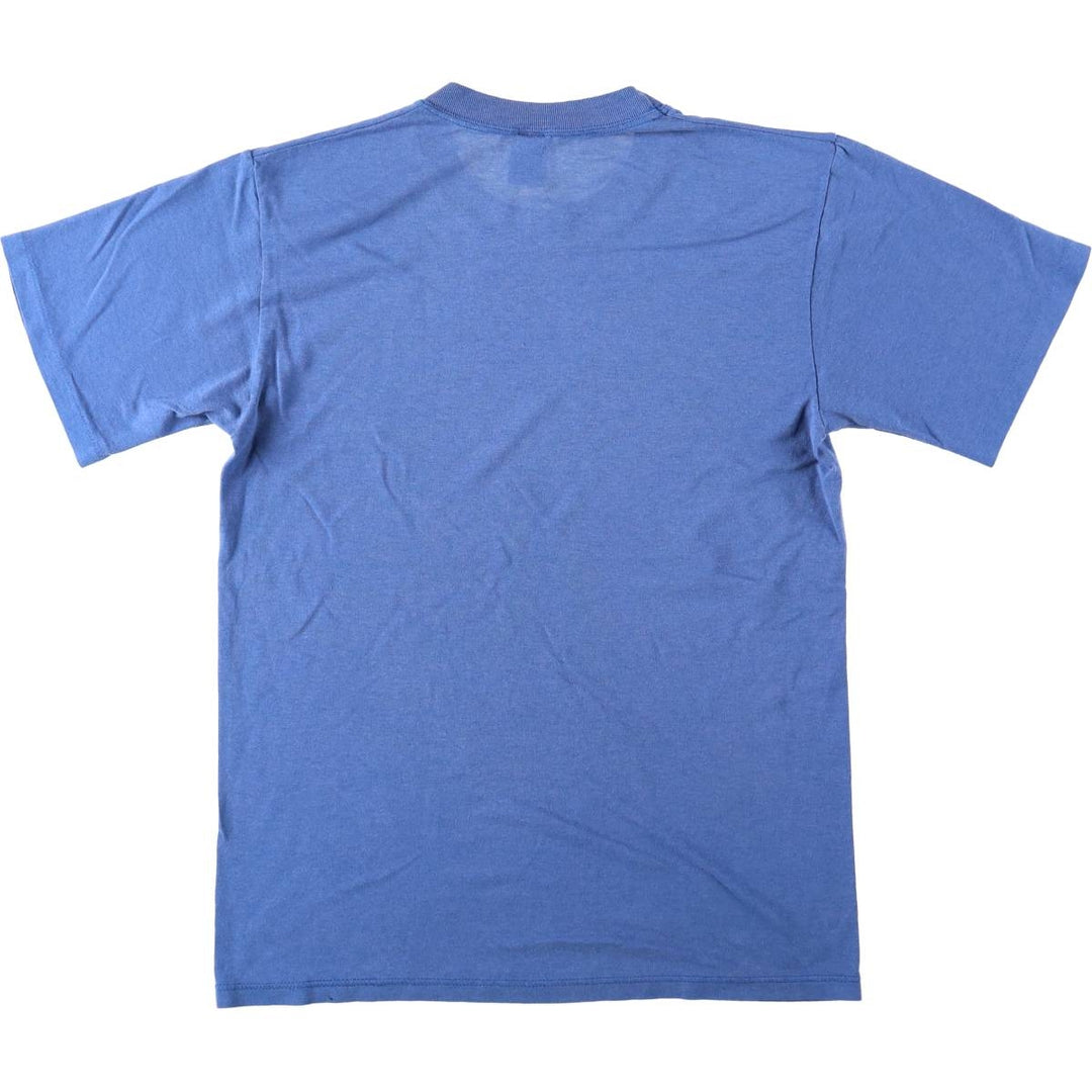 80s-90'S Sofie Print T-Shirt, Made in USA, Men's Size M (approx.), Vintage polyester blue type Vintage Second Hand