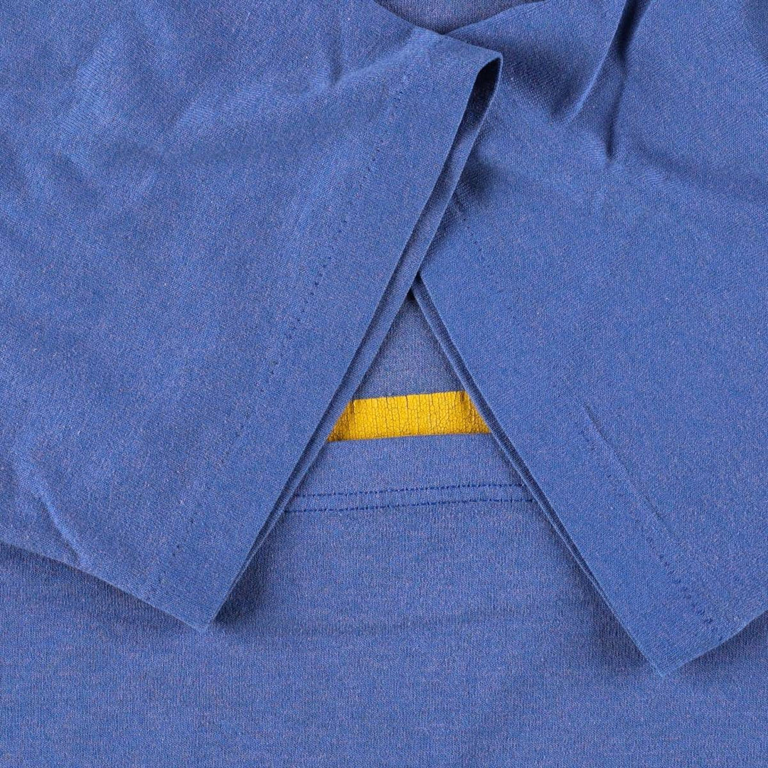 80s-90'S Sofie Print T-Shirt, Made in USA, Men's Size M (approx.), Vintage polyester blue type Vintage Second Hand