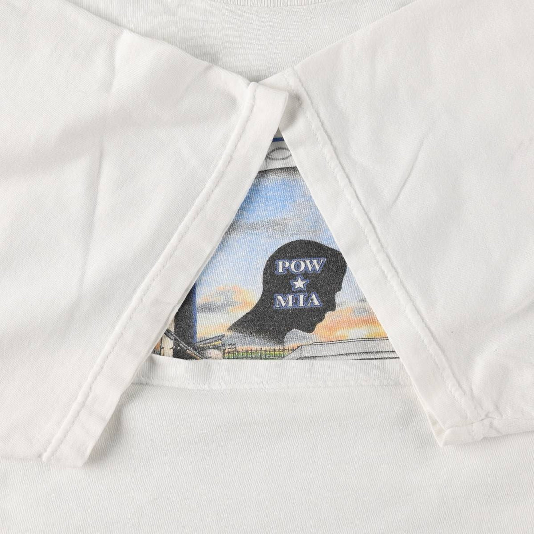 90'S Harley-Davidson Motorcycle Bike T-shirt Made in USA Men's XXL Vintage cotton white type Vintage Second Hand
