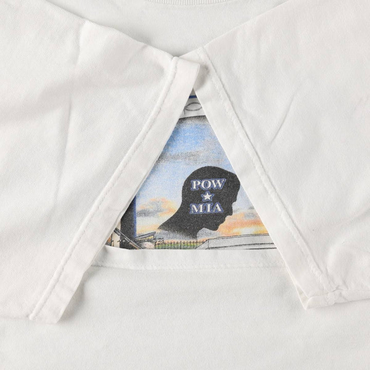 90'S Harley-Davidson Motorcycle Bike T-shirt Made in USA Men's XXL Vintage cotton white type Vintage Second Hand