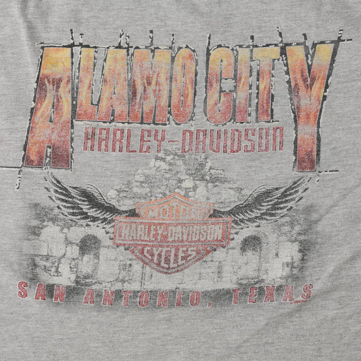 Harley-Davidson Motorcycle Bike T-shirt, Men's Size S unclear gray type Vintage Second Hand