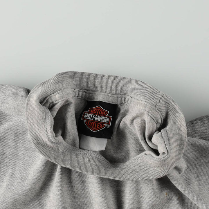 Harley-Davidson Motorcycle Bike T-shirt, Men's Size S unclear gray type Vintage Second Hand