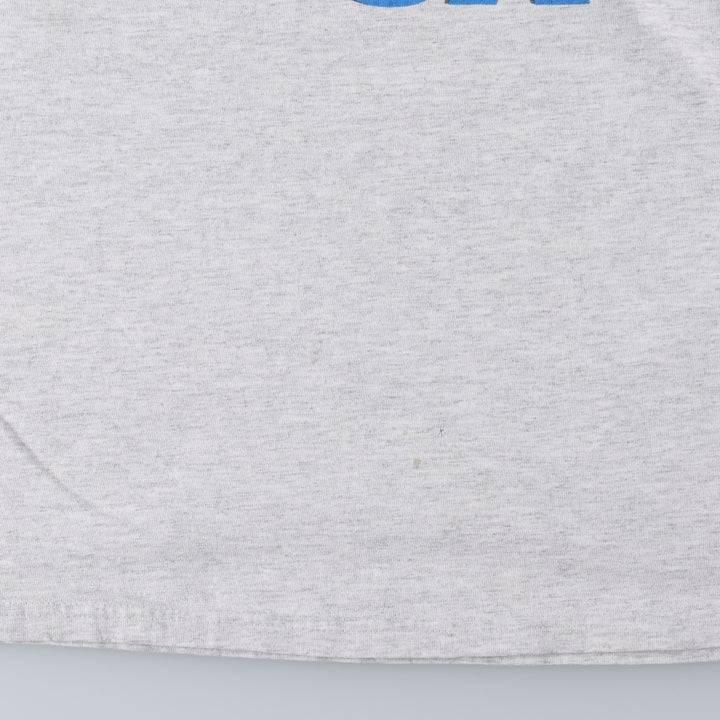 Lee NFL ON FOX TV Show Print T-Shirt, Made in USA, Men's Size L (approx.) cotton gray type Vintage Second Hand