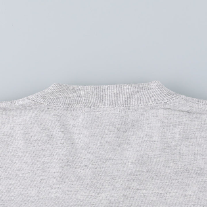 Lee NFL ON FOX TV Show Print T-Shirt, Made in USA, Men's Size L (approx.) cotton gray type Vintage Second Hand