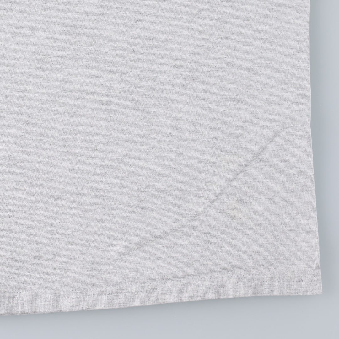 Lee NFL ON FOX TV Show Print T-Shirt, Made in USA, Men's Size L (approx.) cotton gray type Vintage Second Hand