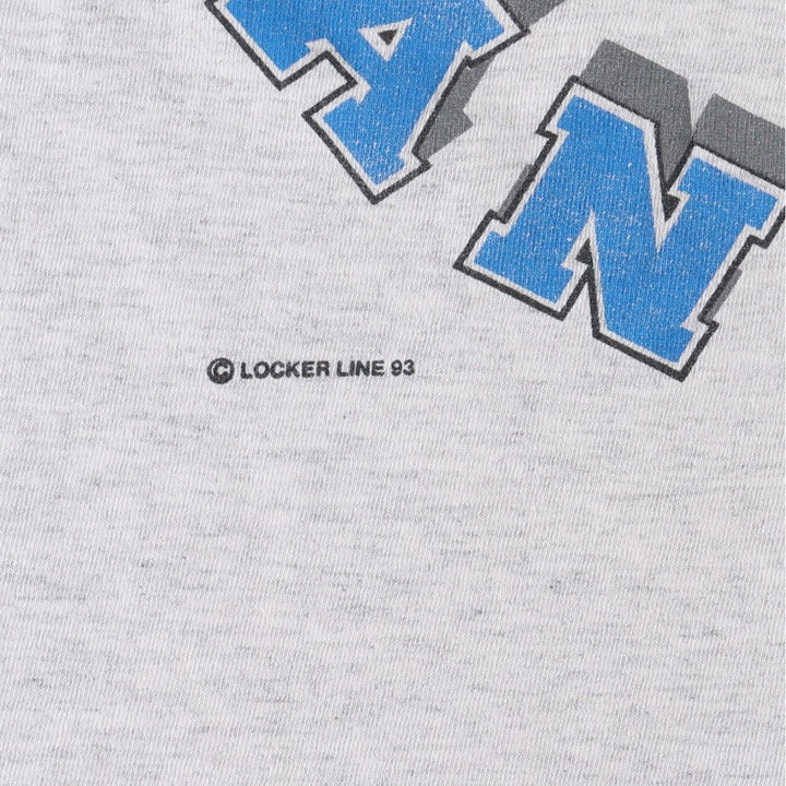 90'S ALLSPORT PROWEIGHT NFL Carolina Panthers sports print T-shirt, Made in USA, Men's XL equivalent, Vintage cotton gray type Vintage Second Hand
