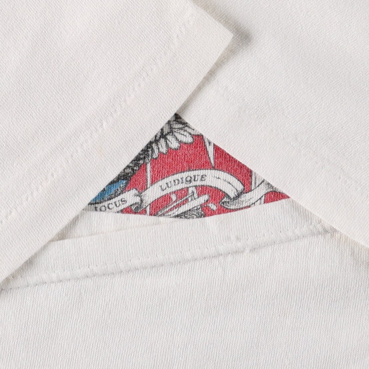 90'S Stedman NBA Chicago Bulls Michael Jordan sports print T-shirt, Made in USA, Men's size M equivalent, Vintage cotton white type Vintage Second Hand