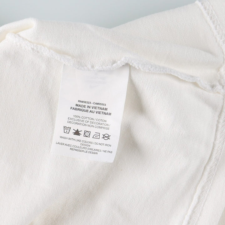 Nike ACG One-Point Logo T-Shirt, Men's Size M (approx.) cotton white type Vintage Second Hand