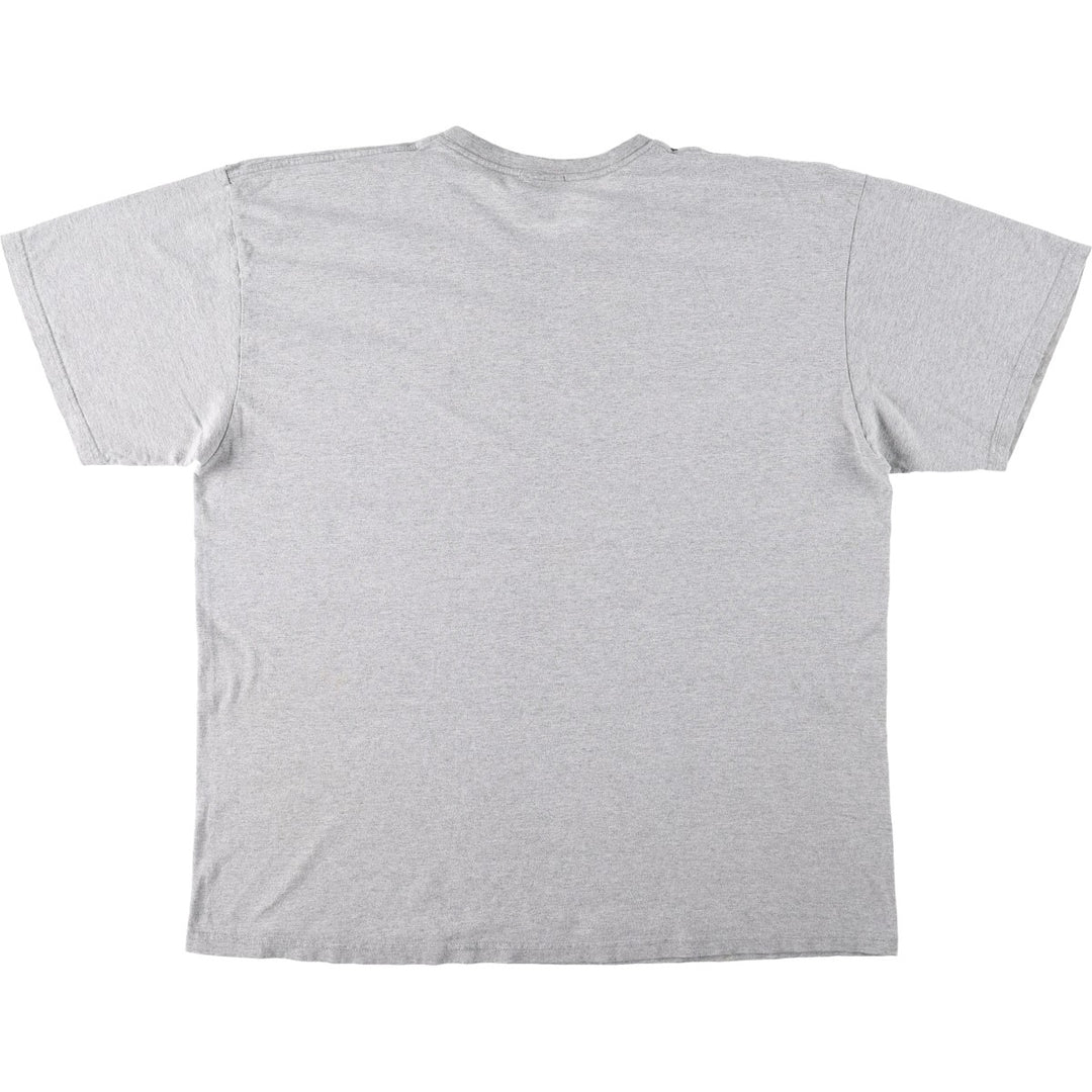 2000'S Nike One-Point Logo T-Shirt, Men's XXL cotton gray type Vintage Second Hand