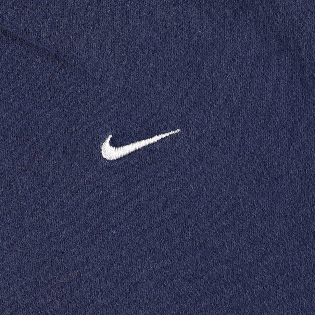 00'S Nike One Point Logo T-shirt Men's L size cotton navy blue type Vintage Second Hand