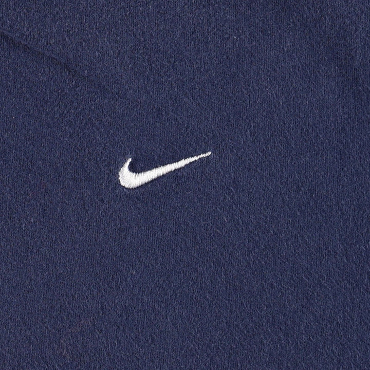 00'S Nike One Point Logo T-shirt Men's L size cotton navy blue type Vintage Second Hand