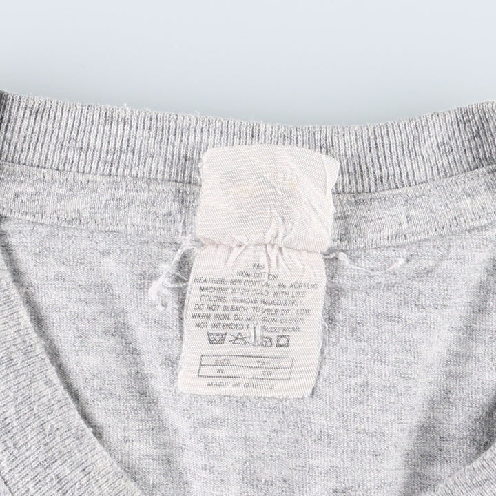 ~90'S Nike sports print t-shirt, men's size XL equivalent, vintage. cotton gray type Vintage Second Hand