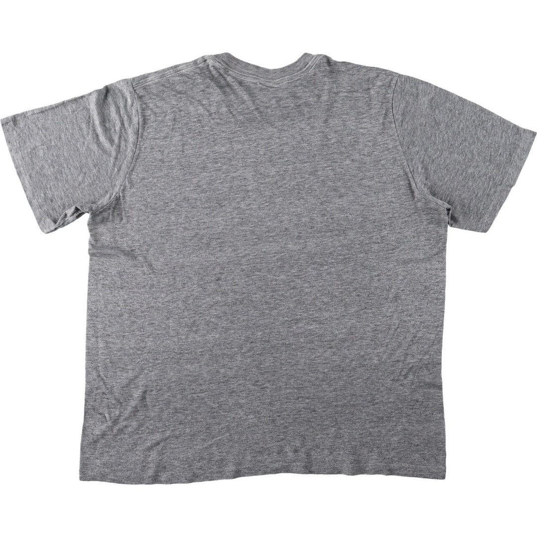 90'S Nike Silver Tag Sport Print T-Shirt, Made in USA, Men's XXL equivalent, Vintage unclear gray type Vintage Second Hand