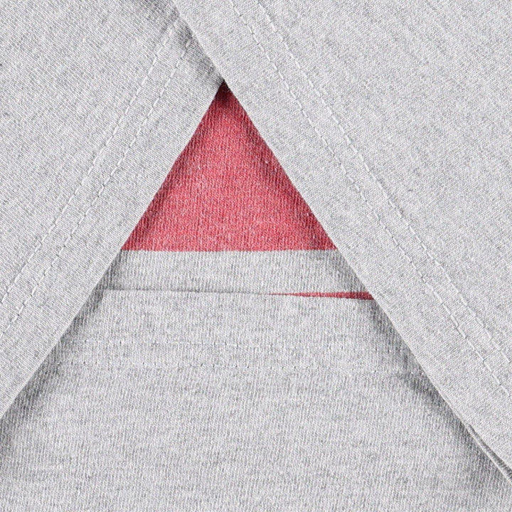 Vintage 80s-90'S Adidas logo print T-shirt, Made in USA, Men's Medium cotton gray type Vintage Second Hand