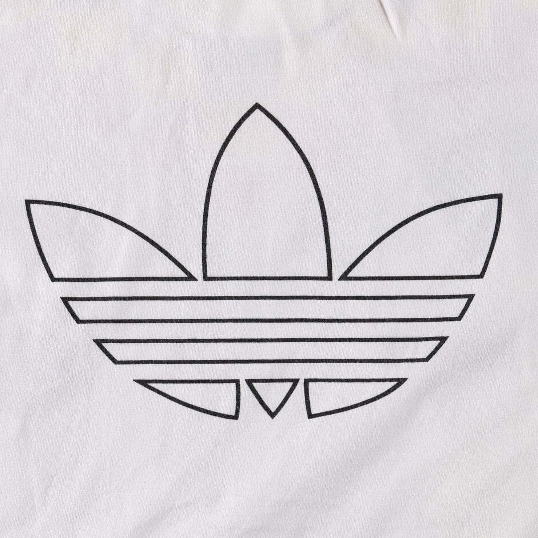 1980'S Adidas Germany National Team Sports T-Shirt, Men's Size XL (Equivalent), Vintage cotton white type Vintage Second Hand