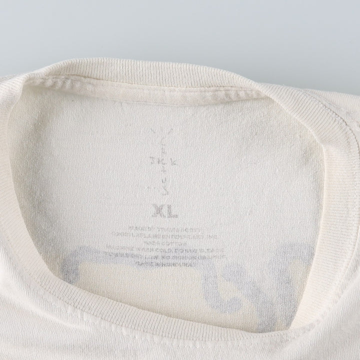 TRAVIS SCOTT Cuctus JackxKaws For Fragment Wrap T-Shirt (Men's XL equivalent) cotton white type Vintage Second Hand