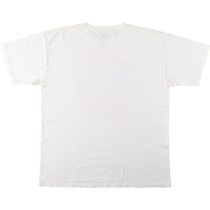 SONIC Sonic character print T-shirt Men's XL size cotton white type Vintage Second Hand