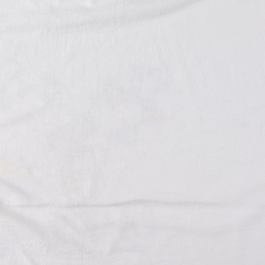 90'S Hanes Calvin & Hobbs character print T-shirt, Made in USA, Men's XL equivalent, Vintage cotton white type Vintage Second Hand