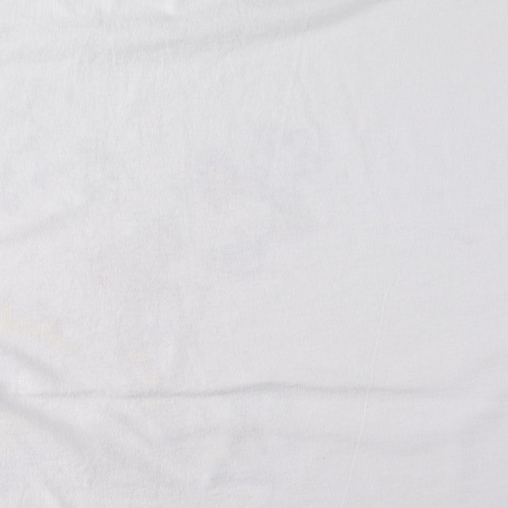 90'S Hanes Calvin & Hobbs character print T-shirt, Made in USA, Men's XL equivalent, Vintage cotton white type Vintage Second Hand