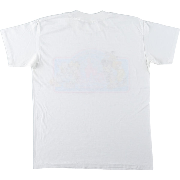 90'S Disney Coca-Cola Character Print T-Shirt (Unclear) - Men's Size S (Equivalent) - Vintage unclear white type Vintage Second Hand