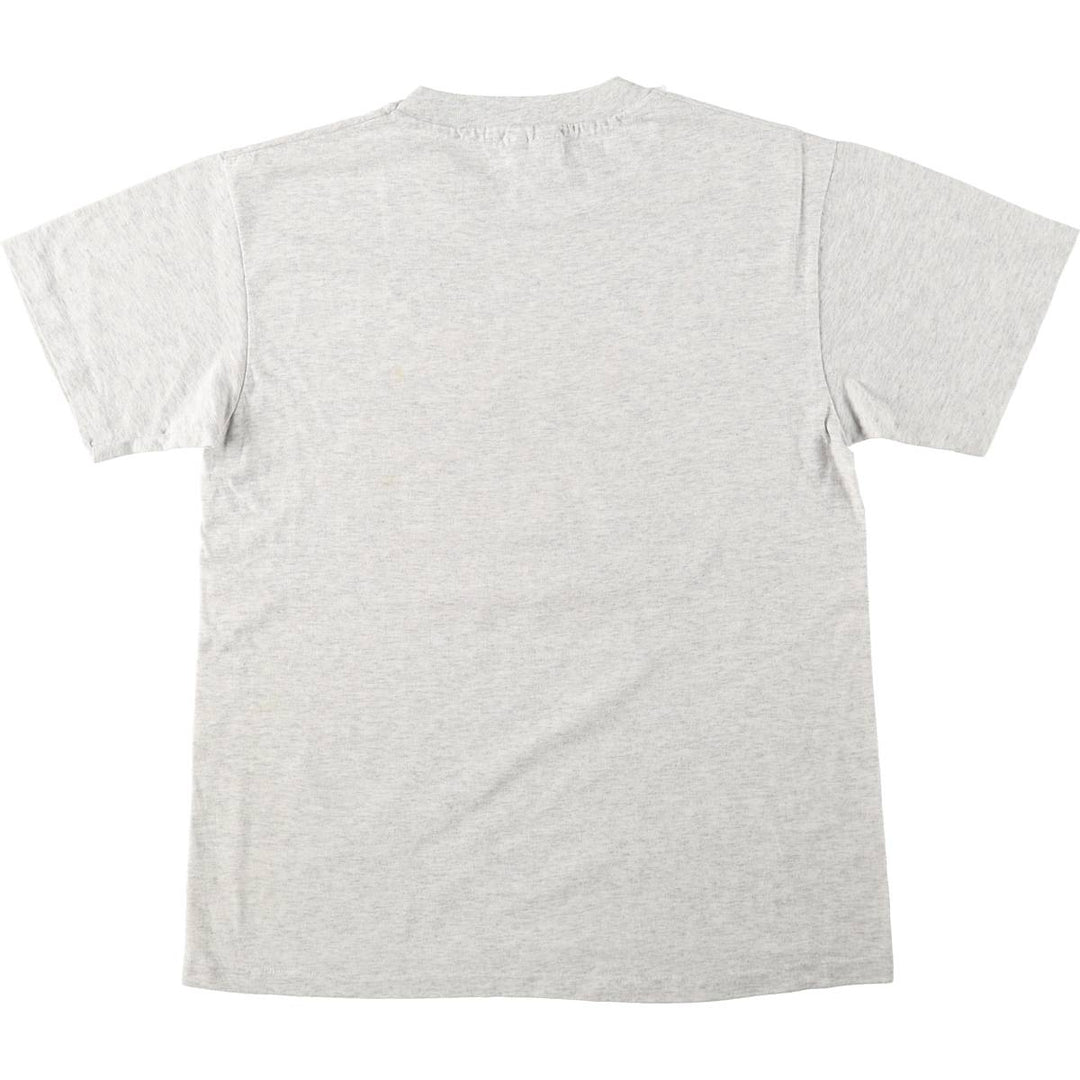 90'S Hanes HEAVYWEIGHT 50 cotton gray type Vintage Second Hand