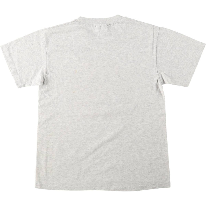 90'S Hanes HEAVYWEIGHT 50 cotton gray type Vintage Second Hand