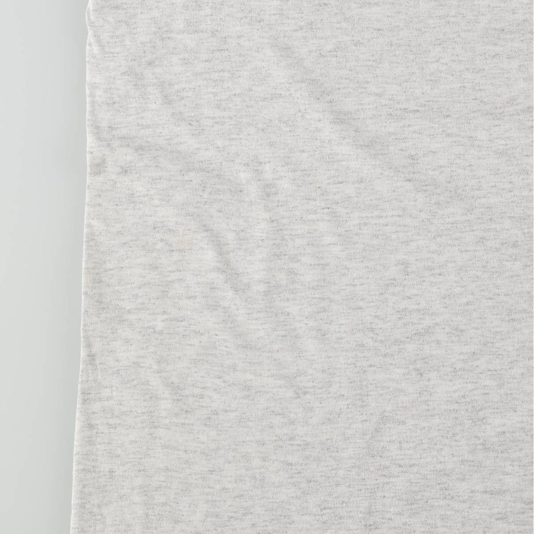 90'S Hanes HEAVYWEIGHT 50 cotton gray type Vintage Second Hand