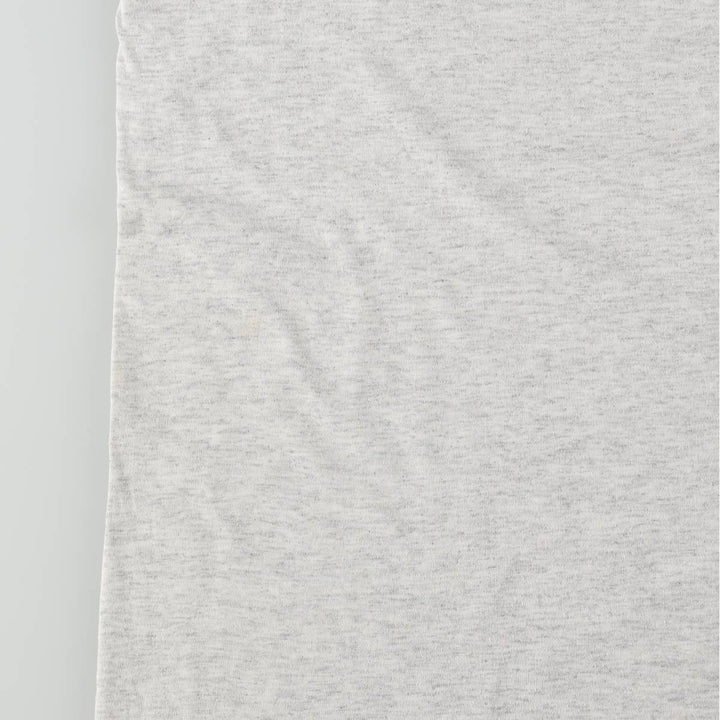 90'S Hanes HEAVYWEIGHT 50 cotton gray type Vintage Second Hand