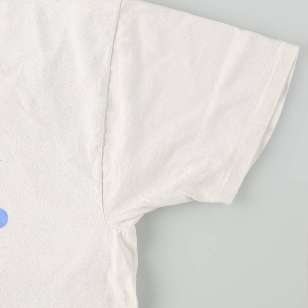 90'S Hanes BEEFY-T Dog Print Animal T-Shirt Men's XL Vintage cotton white type Vintage Second Hand