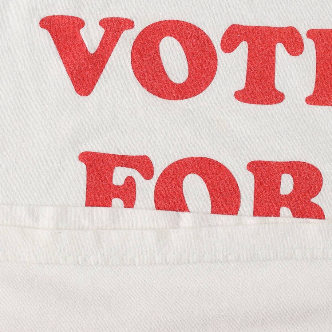 NAPOLEON DYNAMITE Movie Triple Print Ringer T-Shirt (Men's Size L) cotton white type Vintage Second Hand