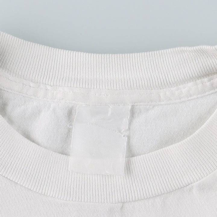 ~90'S Guess GUESS JEANS Short-Sleeve Printed T-Shirt, Men's Size M (Equivalent), Vintage unclear white type Vintage Second Hand