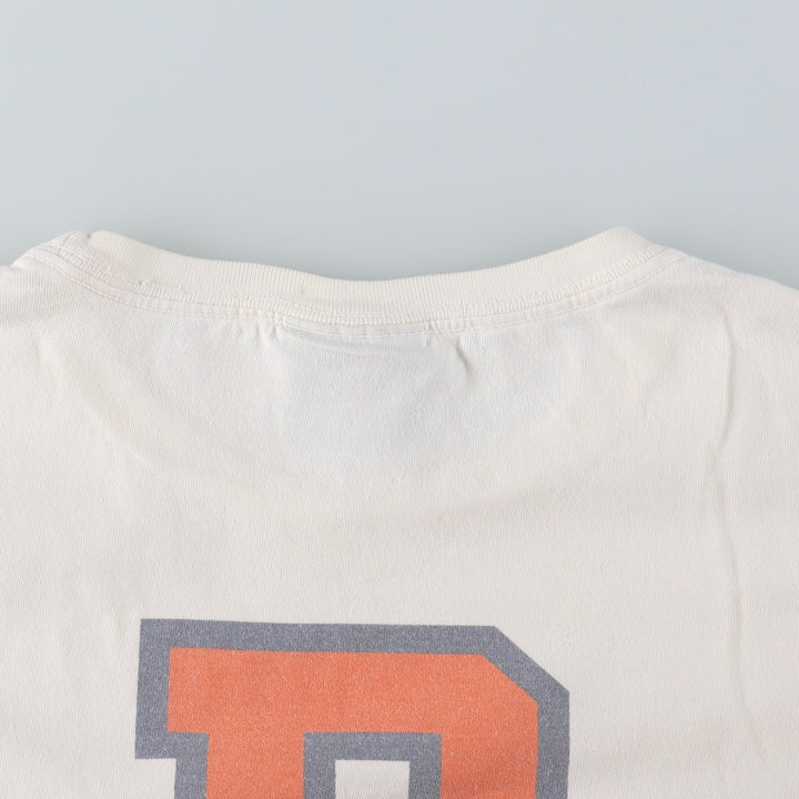 90'S Ralph Lauren POLO SPORT short sleeve printed T-shirt, men's size L, vintage cotton white type Vintage Second Hand