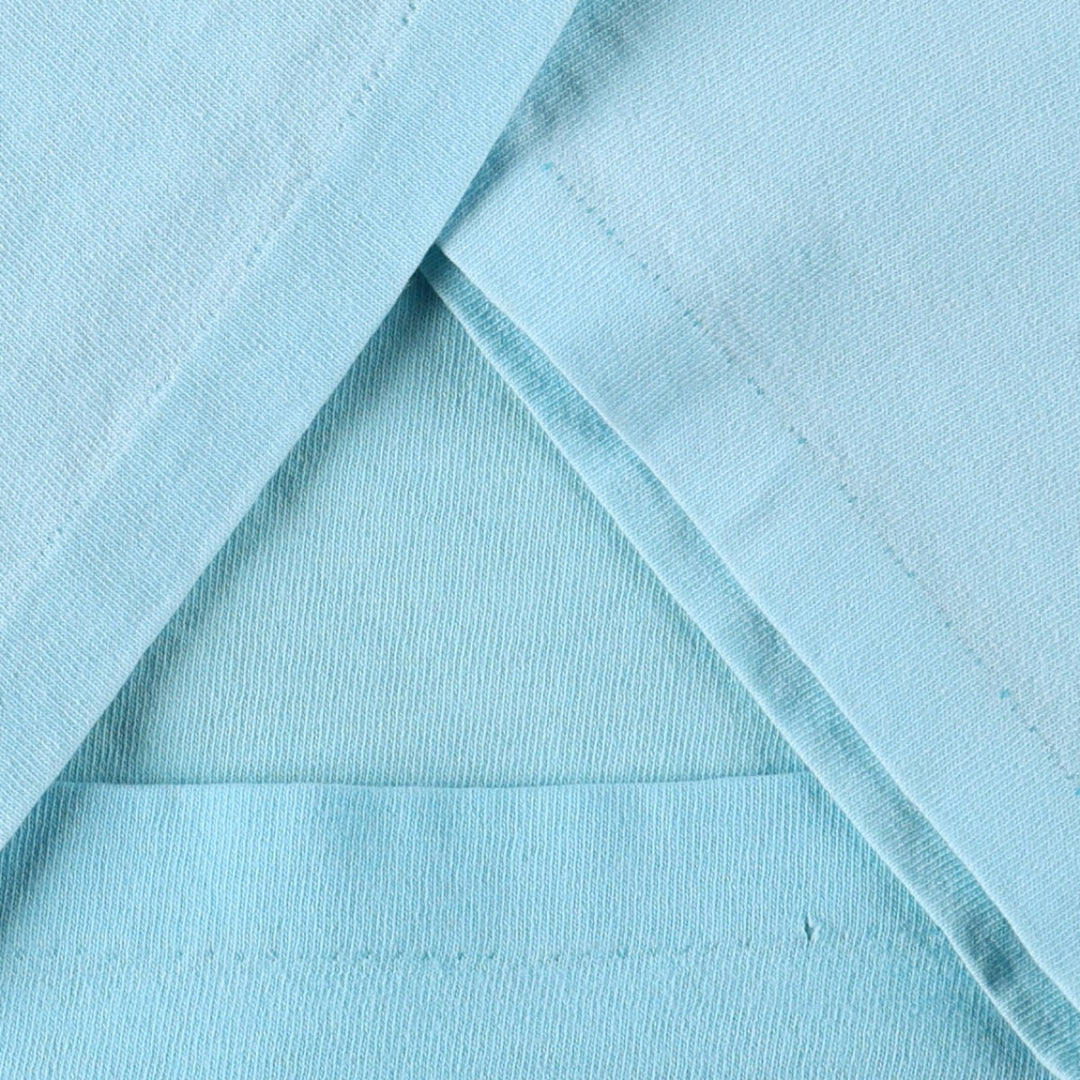 90'S Ocean Pacific short-sleeved T-shirt, men's size L (approx.) cotton Blue type light blue Vintage Second Hand