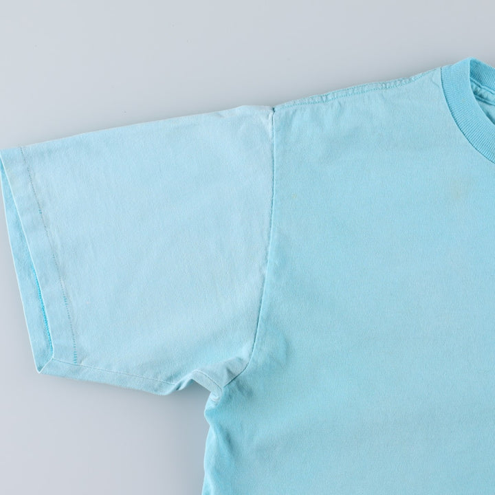 90'S Ocean Pacific short-sleeved T-shirt, men's size L (approx.) cotton Blue type light blue Vintage Second Hand