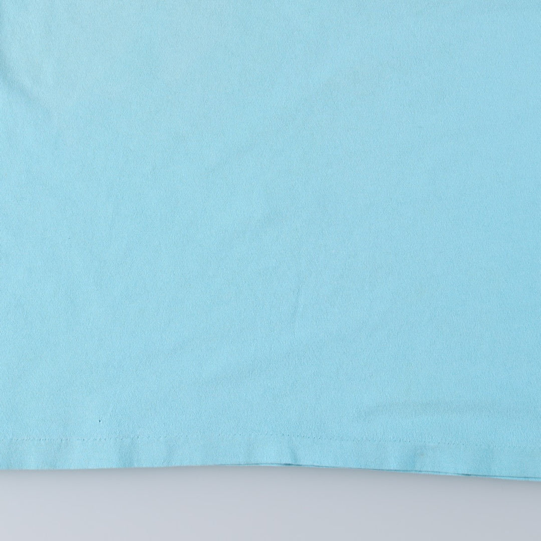 90'S Ocean Pacific short-sleeved T-shirt, men's size L (approx.) cotton Blue type light blue Vintage Second Hand
