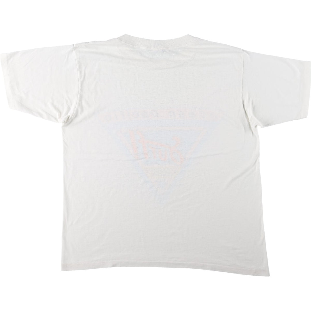 1980'S Ocean Pacific short-sleeved T-shirt, men's size L equivalent, vintage. unclear white type Vintage Second Hand