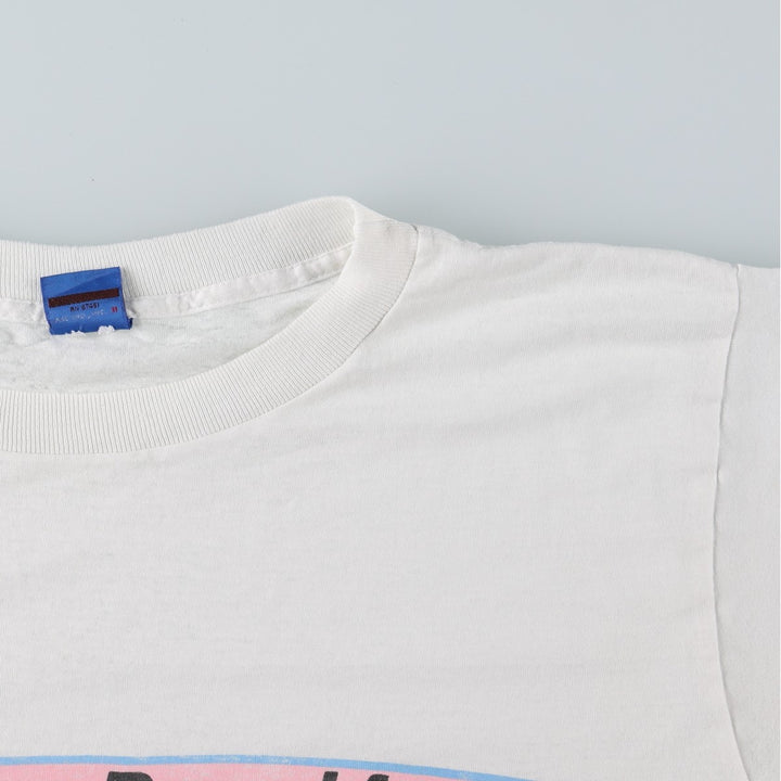 1980'S Ocean Pacific short-sleeved T-shirt, men's size L equivalent, vintage. unclear white type Vintage Second Hand
