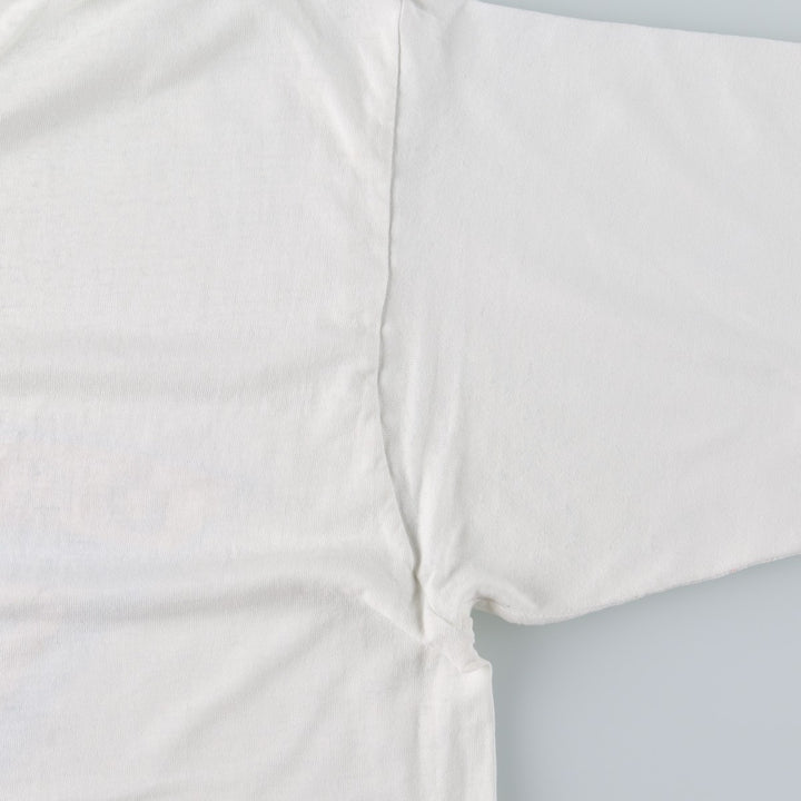 1980'S Ocean Pacific short-sleeved T-shirt, men's size L equivalent, vintage. unclear white type Vintage Second Hand