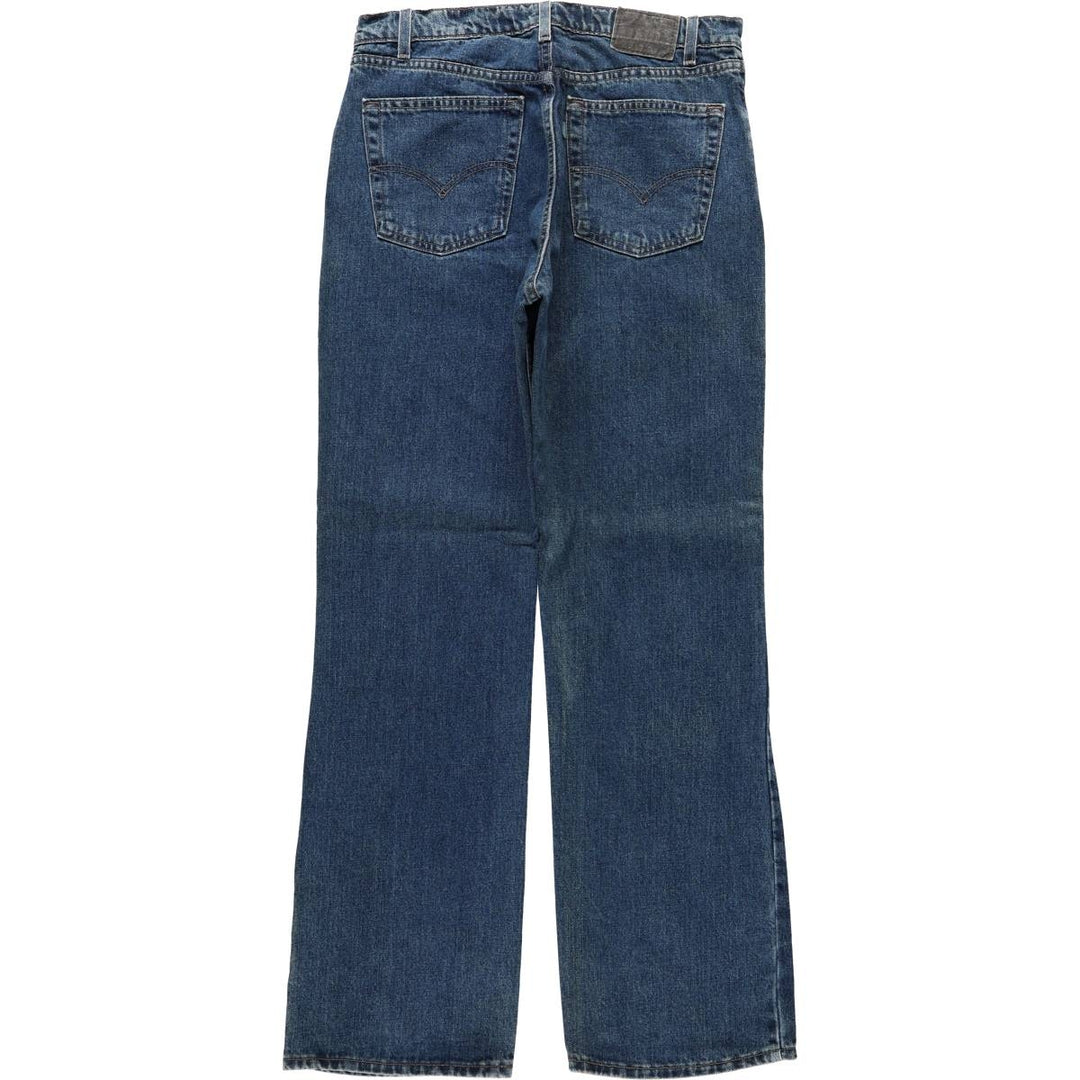 90'S Levi's Silver Tab Bootcut Denim Pants, Made in USA, Men's Size W34 (approx.) cotton blue type Vintage Second Hand