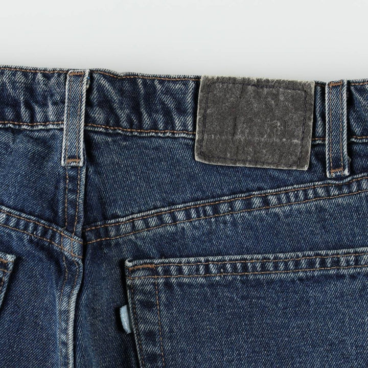 90'S Levi's Silver Tab Bootcut Denim Pants, Made in USA, Men's Size W34 (approx.) cotton blue type Vintage Second Hand