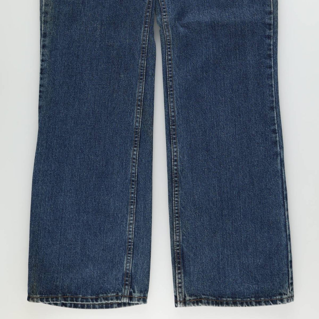 90'S Levi's Silver Tab Bootcut Denim Pants, Made in USA, Men's Size W34 (approx.) cotton blue type Vintage Second Hand