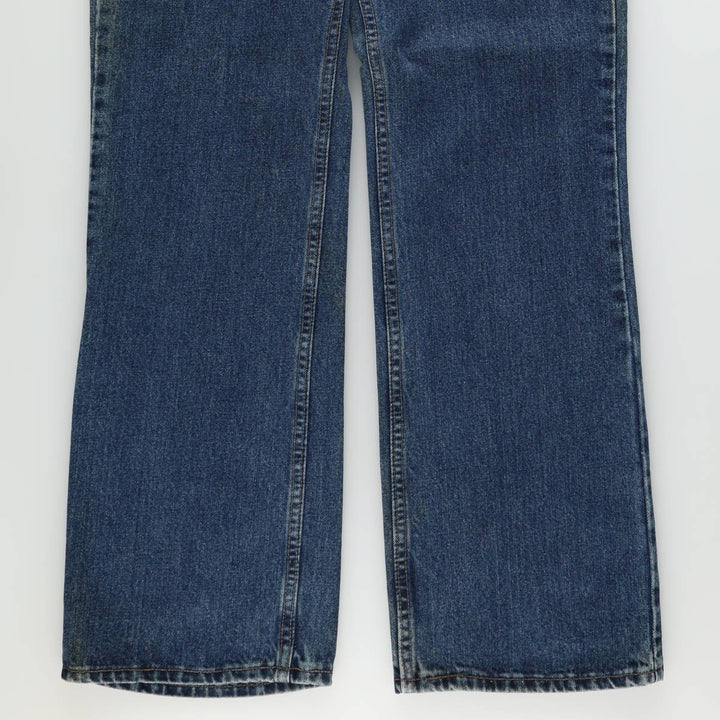 90'S Levi's Silver Tab Bootcut Denim Pants, Made in USA, Men's Size W34 (approx.) cotton blue type Vintage Second Hand