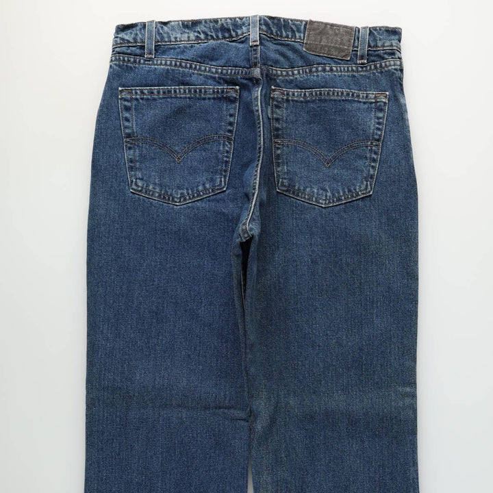 90'S Levi's Silver Tab Bootcut Denim Pants, Made in USA, Men's Size W34 (approx.) cotton blue type Vintage Second Hand